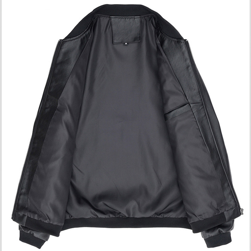 DIMUSI Jachete din PU pentru bărbați de toamnă ocazional Jachete de motocicletă din piele artificială de epocă pentru bărbați de modă Jachete de moto cu fermoar pentru bărbați Îmbrăcăminte 8XL