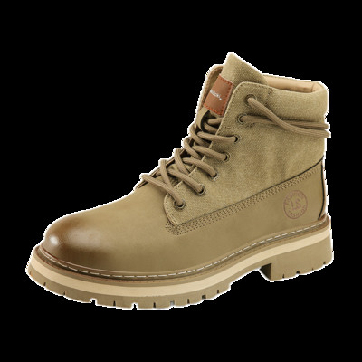 Cizme pentru bărbați de marcă de lux Cizme ocazionale de modă cu personalitate nouă Pantofi de iarnă din piele înaltă pentru exterior Cizme de maree Cizme britanice