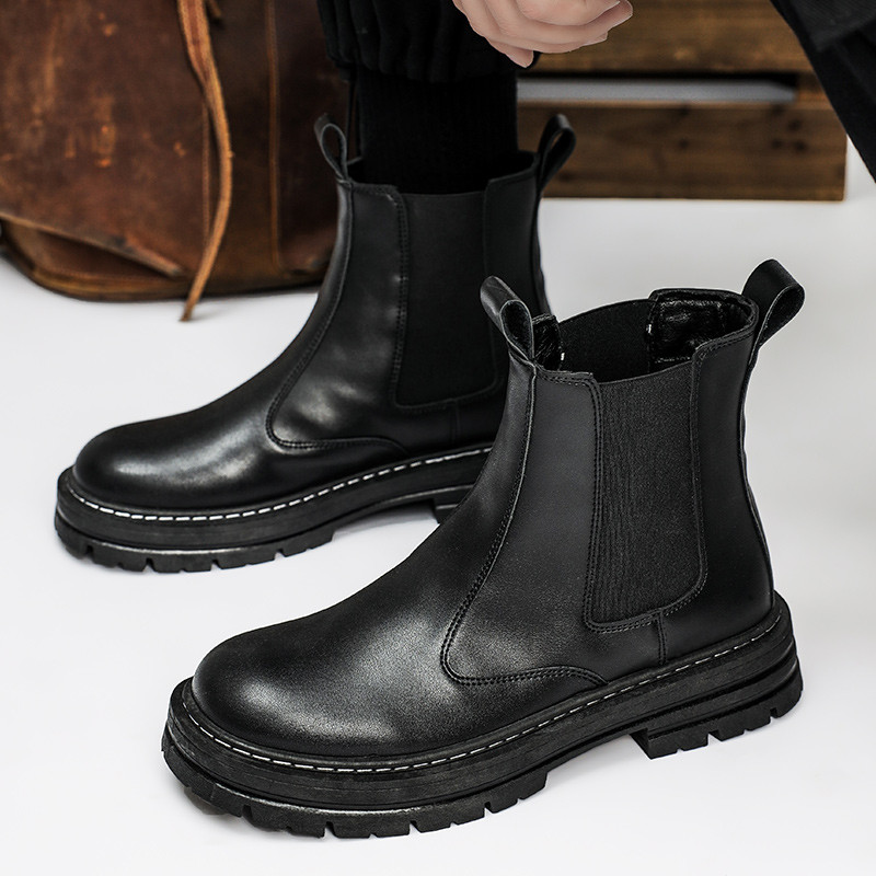 Spring Big Yellow Boots Desert Big Headed Workwear Pantofi pentru bărbați - Z221