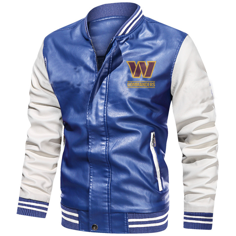 2023. őszi/téli új amerikai kabát, karcsúsított, 3D nyomtatott, monogramos férfi dzseki, divatos, fiatalos állógallérú PU kabát