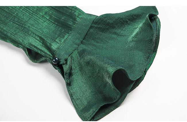 Jesen Proljeće Žene Ženska velika mašna ovratnik dugih rukava Žuta bež bluza Gornja majica, ženska odjeća, gornji dijelovi bluze za žene