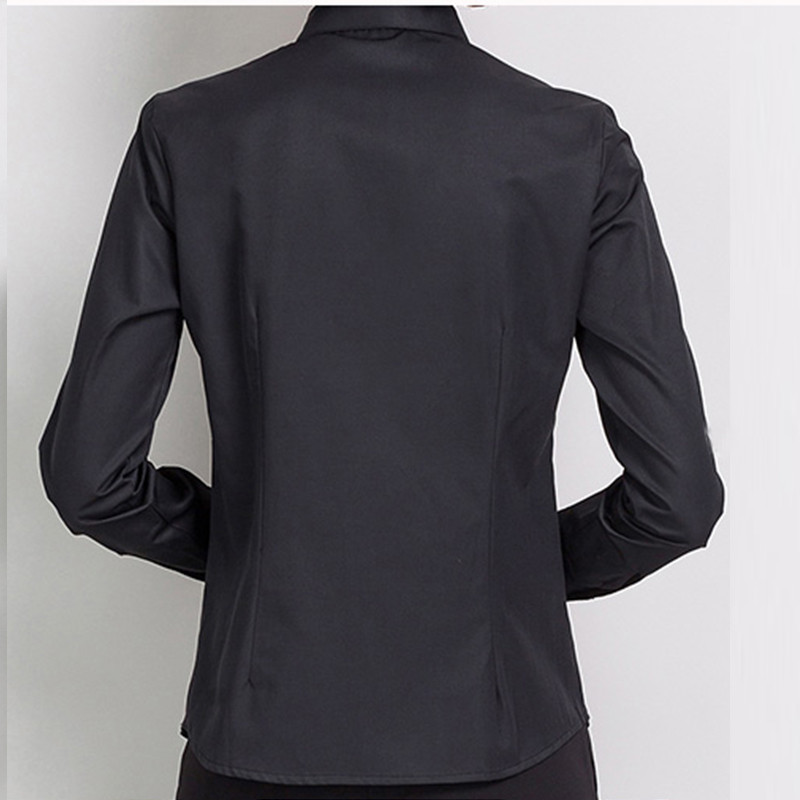 velike S-4XL čiste bluze s otvorenim ovratnikom, ležerne ulične ženske modne košulje Feminino pamučne bijele nove ženske dugih rukava