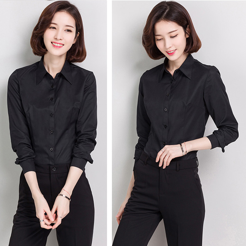 velike S-4XL čiste bluze s otvorenim ovratnikom, ležerne ulične ženske modne košulje Feminino pamučne bijele nove ženske dugih rukava