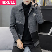 Nova muška jakna Jakna na preklop Muška vjetrovka Slim Fit Ležerna jesensko proljeće Muška jakna Gornji dio jakne za spajanje