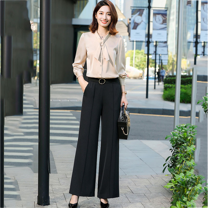 „Lenshin“ laisvi aukštos kokybės kaklaraištis marškinėliai, pralaidūs orui, minkšta apykakle, palaidinė, moteriška, laisvalaikio stiliaus moteriški viršutiniai drabužiai