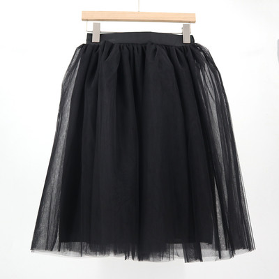 Χειμερινά Tutu Girls Princess Fluffy Pleated Plus Size Ροζ γυναικείες φούστες Jupe Femme Faldas Rokken Custom Tulle