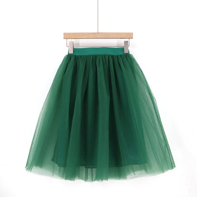 Χειμερινά Tutu Girls Princess Fluffy Pleated Plus Size Ροζ γυναικείες φούστες Jupe Femme Faldas Rokken Custom Tulle