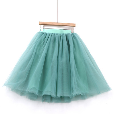 Χειμερινά Tutu Girls Princess Fluffy Pleated Plus Size Ροζ γυναικείες φούστες Jupe Femme Faldas Rokken Custom Tulle
