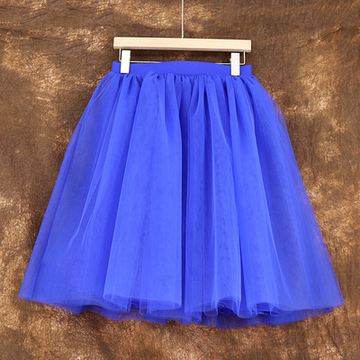 Χειμερινά Tutu Girls Princess Fluffy Pleated Plus Size Ροζ γυναικείες φούστες Jupe Femme Faldas Rokken Custom Tulle