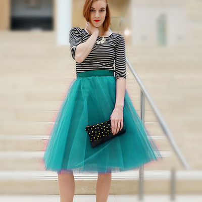 Χειμερινά Tutu Girls Princess Fluffy Pleated Plus Size Ροζ γυναικείες φούστες Jupe Femme Faldas Rokken Custom Tulle