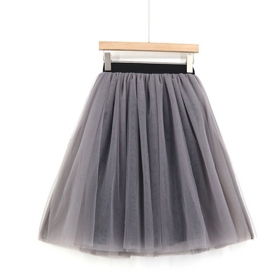 Χειμερινά Tutu Girls Princess Fluffy Pleated Plus Size Ροζ γυναικείες φούστες Jupe Femme Faldas Rokken Custom Tulle