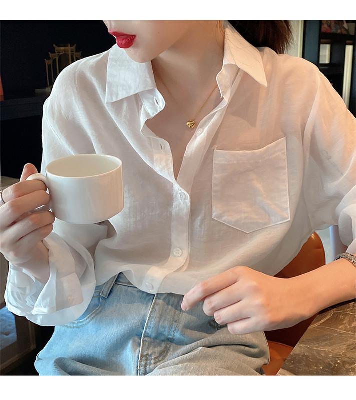 Femei Subțire Casual Vară Protecție Soare Haine Femei Cardigan Cămașă Îmbrăcăminte Topuri Bluză Pentru Femei Acoperă Blusa