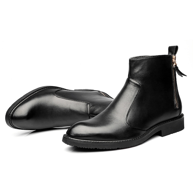 Ghete noi de marcă pentru bărbați, confortabile, calde, impermeabile, de calitate, cizme casual pentru bărbați, din piele, Bota Masculina988