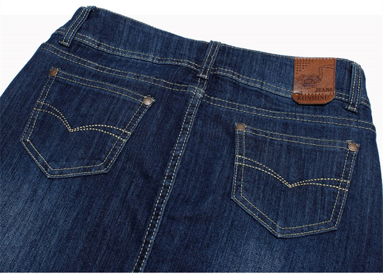 nova proljetna i jesenska modna casual robna marka velike rastezljive traper suknje za djevojke