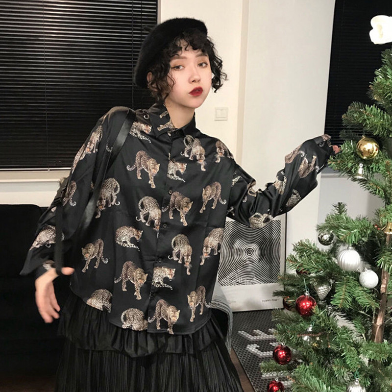 Bluză cu mânecă scurtă pentru femei, cu imprimeu desenat de modă, ocazional, cămăși Ulzzang cu mânecă scurtă, Topuri pentru femei, Bluse XZ698