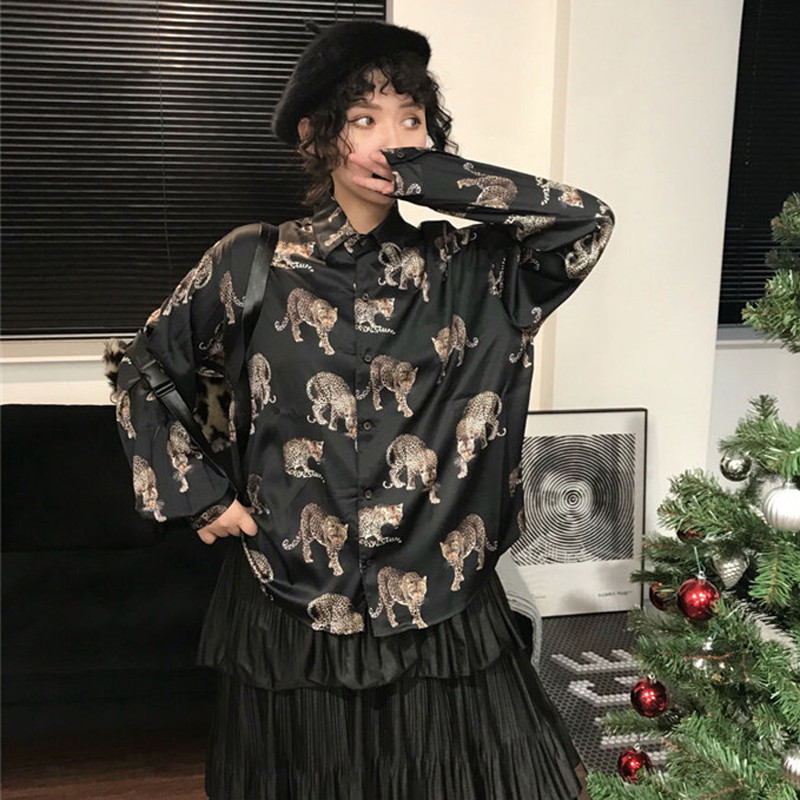 Bluză cu mânecă scurtă pentru femei, cu imprimeu desenat de modă, ocazional, cămăși Ulzzang cu mânecă scurtă, Topuri pentru femei, Bluse XZ698