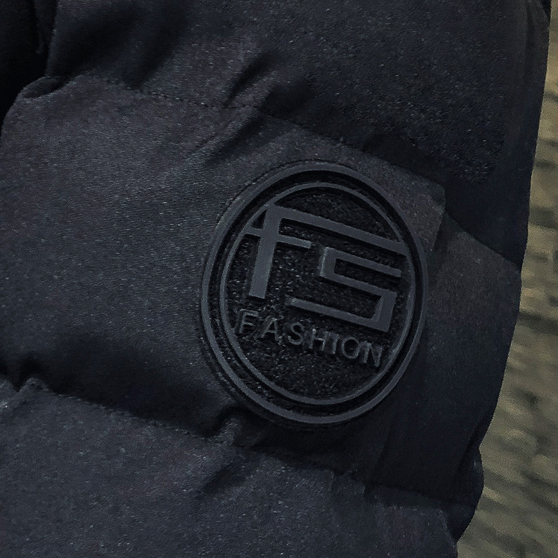 2023 Nova zimska parka Jednobojna muška velika jakna Topla vjetrootporna Vodootporna zadebljana uska kaput Ležerna top Boutique Fashion