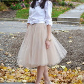 Γυναικείες Lolita Petticoat falda Mujer saia jupe Μυστική μόδα Μπεζ φούστα τούλι Vintage πλισέ φούστες Προσαρμοσμένο 7 Layer Plus μέγεθος