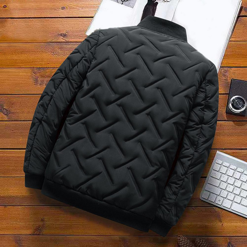 Μοντέρνα ανδρικά outwear Ανδρικά χρώματα μπουφάν που ταιριάζουν με χαλαρή εφαρμογή Ψυχρή παλτό με φερμουάρ