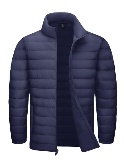 TACVASEN Stand Collar Ελαφρύ τζάκετ Ανδρικό καπιτονέ τζάκετ Αδιάβροχο Ripstop Down Μονωτικά αντιανεμικά παλτά