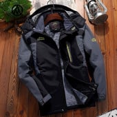 Plus veličina 7XL 8XL 9XL Zimska topla jakna Muška ležerna debela baršunasta parka od flisa Gornja odjeća Vjetrootporna vodootporna vojna jakna