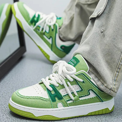 Pantofi de lux de marcă originală pentru bărbați, aplicații de modă, litere, culori mixte, skateboard, sport, pantofi pentru bărbați, pantofi de jogging, pentru bărbați