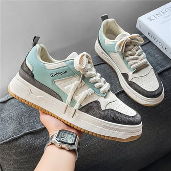 Νέα Vulcanized παπούτσια Casual παπούτσια Colorblock Side Laces Trend Ευέλικτα παπούτσια τένις Trend Ανδρικά παπούτσια πλατφόρμας Zapatillas