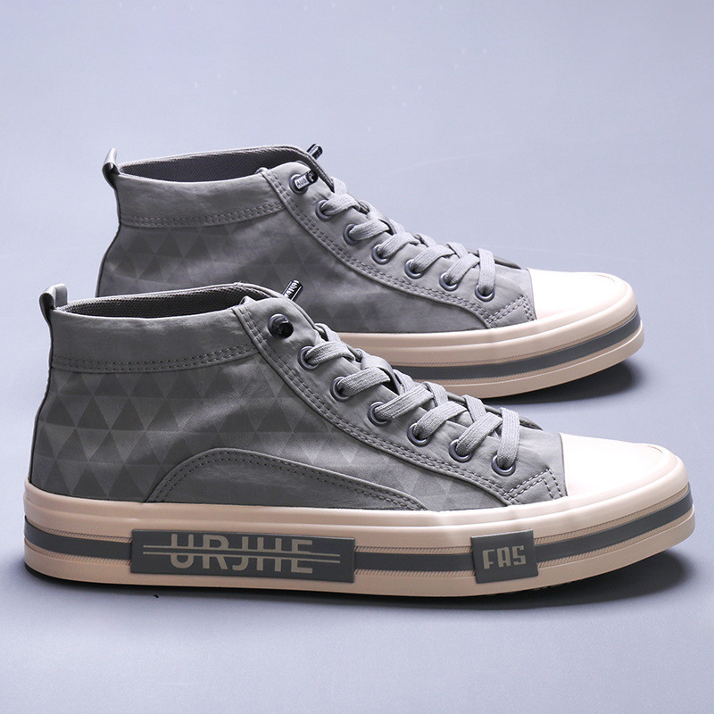 Rudens tendencija žalia Vyriški drobiniai sportbačiai Plokšti Minkšti Vulkanizuoti Batai Vyriški laisvalaikio užsegami vyriški sportbačiai zapatillas hombre