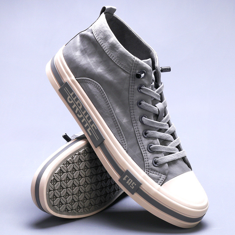 Rudens tendencija žalia Vyriški drobiniai sportbačiai Plokšti Minkšti Vulkanizuoti Batai Vyriški laisvalaikio užsegami vyriški sportbačiai zapatillas hombre