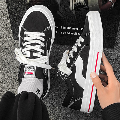 Unisex módne nízke pánske plátené topánky, vulkanizované tenisky, milovníci bytov, ženy, skateboardové tenisky, ležérne bežecké topánky