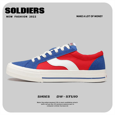 Unisex módne nízke pánske plátené topánky, vulkanizované tenisky, milovníci bytov, ženy, skateboardové tenisky, ležérne bežecké topánky