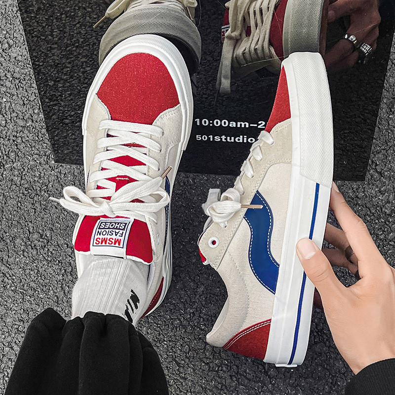 Unisex módne nízke pánske plátené topánky, vulkanizované tenisky, milovníci bytov, ženy, skateboardové tenisky, ležérne bežecké topánky