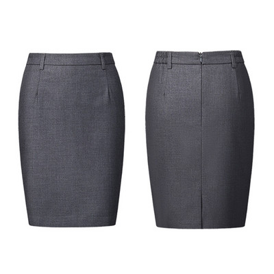 Costum profesional pentru dama Fusta subțire Pachet șold Business Talie elastică Îmbrăcăminte de lucru Fusta scurtă Plus Size S-6XL