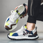 Σχεδιαστής μόδας Ανδρικά παπούτσια Dissolve Thick Shoes Casual Sneakers Ανδρική Πλατφόρμα Trend Ογκώδη Αθλητικά Παπούτσια για περπάτημα