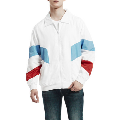 Muške lagane jakne Jesenske ležerne labave šavove s kapuljačom otporne na vjetar prozračno letačko odijelo preveliki vanjski kaput muške majice