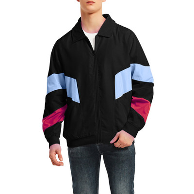 Muške lagane jakne Jesenske ležerne labave šavove s kapuljačom otporne na vjetar prozračno letačko odijelo preveliki vanjski kaput muške majice