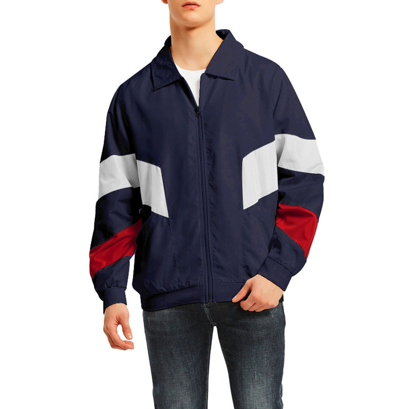 Muške lagane jakne Jesenske ležerne labave šavove s kapuljačom otporne na vjetar prozračno letačko odijelo preveliki vanjski kaput muške majice