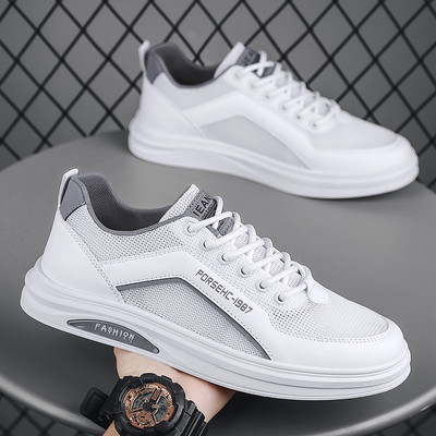 Ανδρικά καλοκαιρινά παπούτσια Causal Zapatillas Hombre Flats για αγόρια που αναπνέουν Ελαφρύ βουλκανισμένο φλατ καμβά A59-67