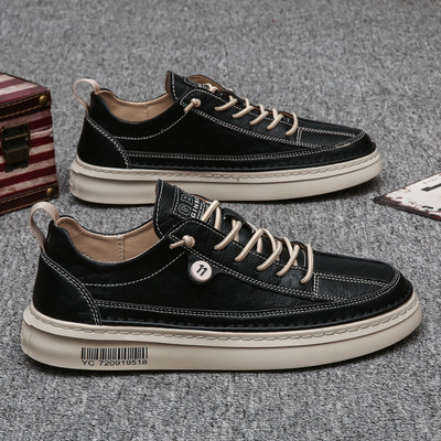 Ανδρικά καλοκαιρινά παπούτσια Causal Zapatillas Hombre Flats για αγόρια που αναπνέουν Ελαφρύ βουλκανισμένο φλατ καμβά A59-67