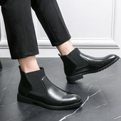 2023 Χειμώνας Νέα Ανδρικά Παπούτσια Ψηλά Κορυφαία Ανδρικά Μποτάκια Chelsea Κλασικές επαγγελματικές μπότες Καυτές στην Ευρώπη Αμερική