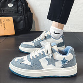 Rudens jauni vīriešu modes zvaigžņu sporta apavi ikdienas sporta apavi