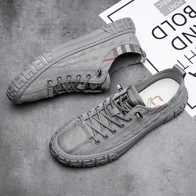 Pantofi de designer noi pentru bărbați Pantofi plati noi și casual Mocasini respirabili pentru bărbați Banda elastică pentru bărbați Pantofi vulcanizați originali