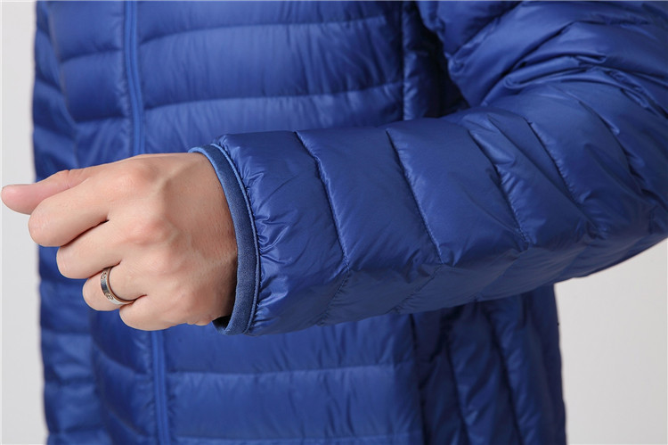 Χειμερινό μπουφάν με κολάρο για άντρες Χοντρό Ζεστό Πάρκα Μονόχρωμο Μοντέρνο Streetwear Plus μέγεθος 9xl 10xl