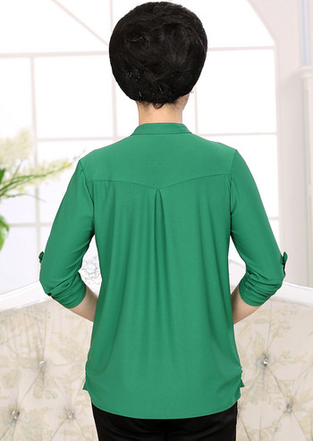 LET-SETTING гореща разпродажба Блуза голям размер риза с дълъг ръкав