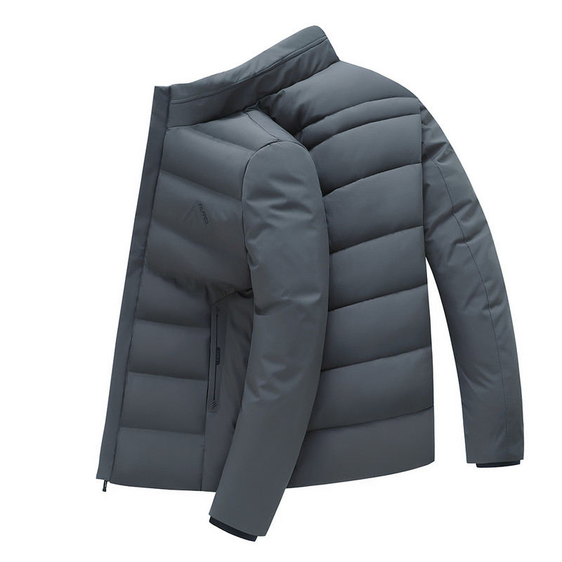 Iarna 2023, de înaltă calitate, de marcă ocazională, jachetă matlasată pentru bărbați, parkas calde, parca groase, haine tăiate, haine pentru bărbați