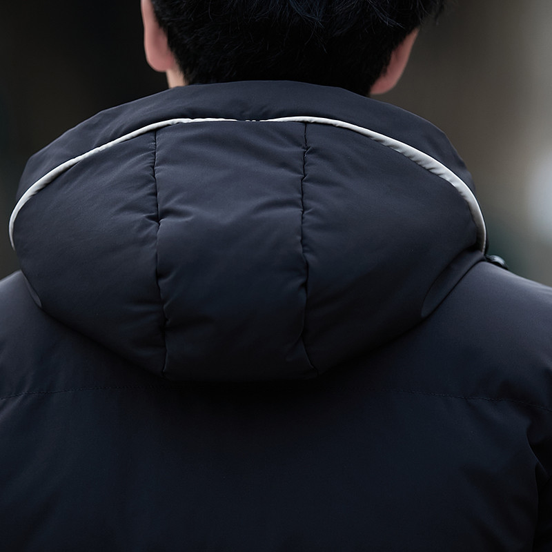 Jachetă de toamnă pentru bărbați, jachetă cu fermoar, parka cu glugă, pentru bărbați, iarnă, 2023, primăvară, moale, negru, albastru, îmbrăcăminte pentru bărbați