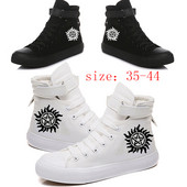 Emisiune TV Pantofi cu șireturi Supernatural Pantofi casual din pânză