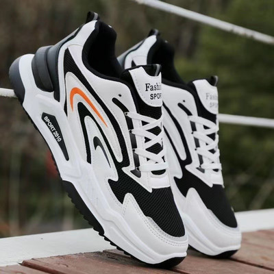 Pantofi pentru bărbați 2022, adidași albi noi, pantofi casual cu plasă goală la modă, pantofi de alergare ușoare, respirabili, rezistenți la uzură, în aer liber