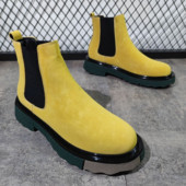 Chelsea ανδρικές μπότες Ανδρικά παπούτσια βρετανικού στυλ Ανδρικά μποτάκια χειμερινή πλατφόρμα Ανδρικά ψηλά αθλητικά παπούτσια