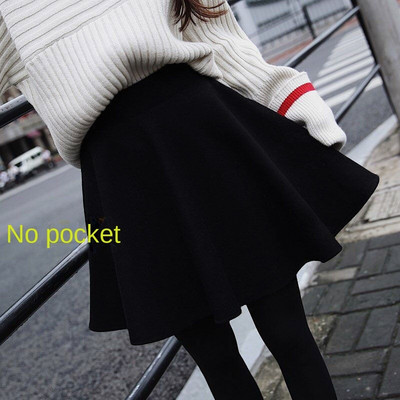 Moteriškas paprastas sijonas Vasaros šortai Sijonas mados universalus mokyklinis klostuotas laisvalaikis mini čiuožėjas plius dydis pūkuotas platėjantis sijonas